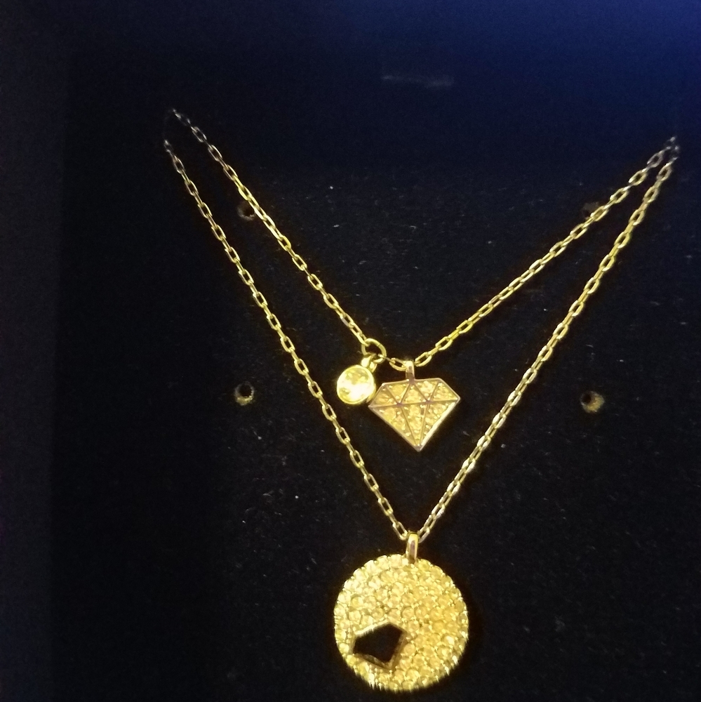 Double layer necklace... Wear together or separate